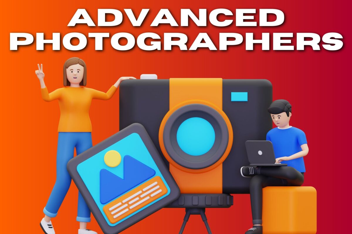 The Complete Guide To Photography Equipment A Vibrant Orange Background Showcases A Community Of Advanced Photographers, Discussing And Sharing Their Knowledge Of Photography Equipment.