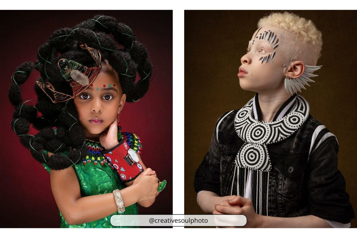 Why Photography Is An Art (My Take Take On The Matter) Two Pictures Featuring A Boy And A Girl Showcasing Various Hairstyles, Highlighting The Artistry Of Photography.