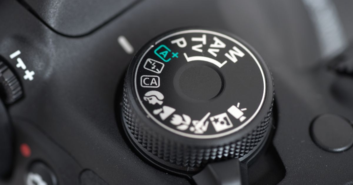 Photography For Beginners (How To Take Pictures Like A Pro) A Close Up Of A Button On A Dslr Camera For Photography Beginners.