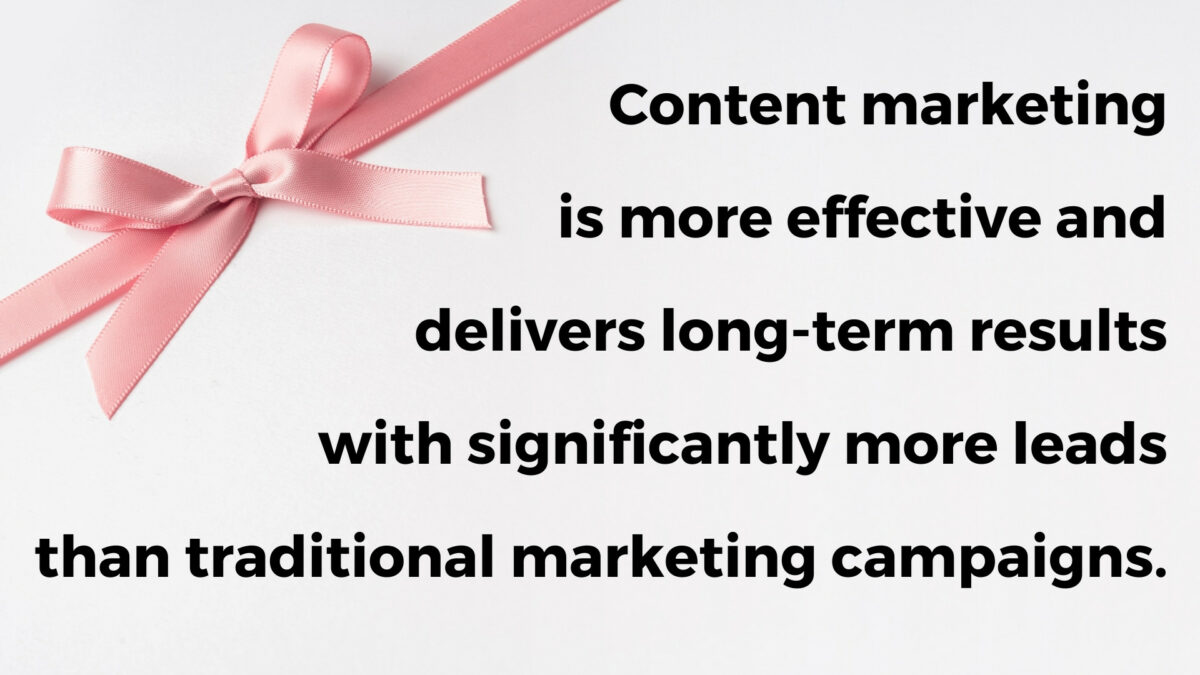 Outshine Your Competitors: 15 Amazing Benefits Of Content Marketing Content Marketing Lowers Overall Marketing Costs