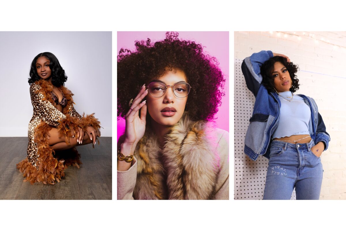 Why Photography Is An Art (My Take Take On The Matter) Four Pictures Showcasing The Artistry Of A Woman With Afro Hair And Glasses.