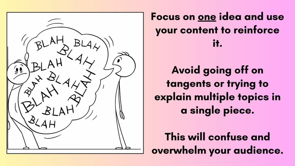 What Is Content Creation? Focus On One Idea When Creating Content