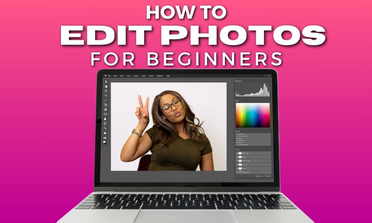 Photo Editing For Beginners (Made Easy) A Beginner'S Guide On Photo Editing.