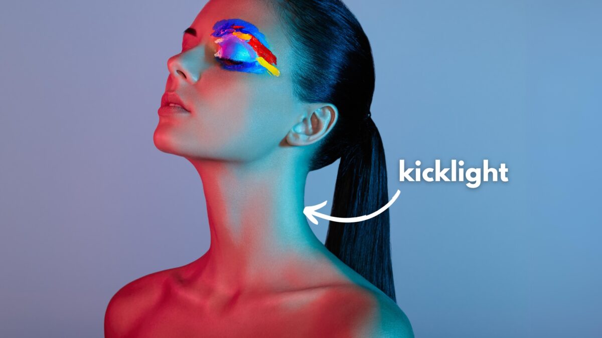 Photography Lighting Setup For Beginners (An Easy Guide) An Image Of A Woman With Vibrant Makeup, Captured Using A Photography Lighting Setup.