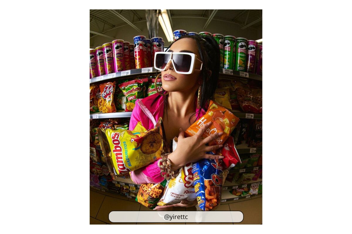 Why Photography Is An Art (My Take Take On The Matter) A Woman Wearing Sunglasses While Shopping In A Grocery Store.