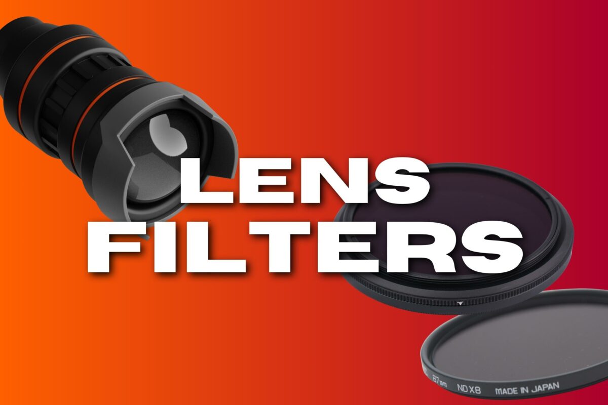 The Complete Guide To Photography Equipment Lens Filters On An Orange Background Featuring Photography Equipment.