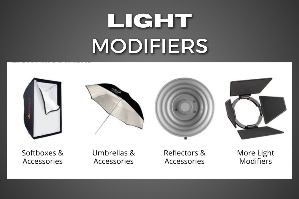 41 Types Of Photography Lighting Equipment You Should Know Light Modifiers And Accessories.