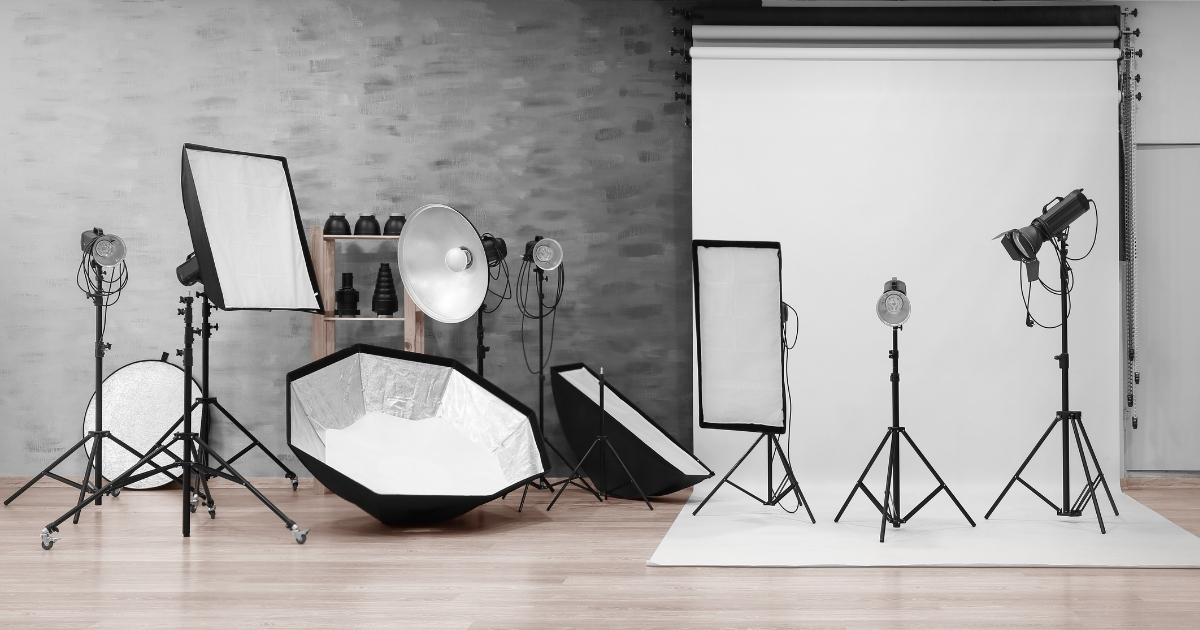What Is Photography: An Introduction And Quick Guide A Studio Offering Diverse Lighting Equipment For Photography.