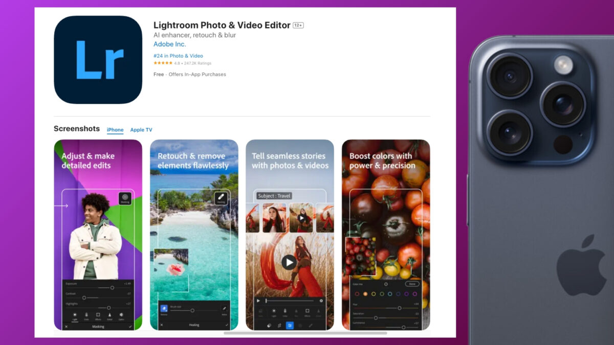 The Best Photo Editing Apps And Tools Lightroom, One Of The Best Photo Editing Apps, Is Now Available For Iphone And Ipad.
