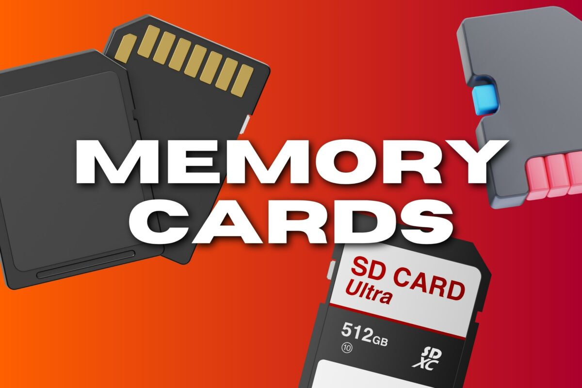 The Complete Guide To Photography Equipment A Group Of Photography Equipment Memory Cards, Specifically Sd Ultra.