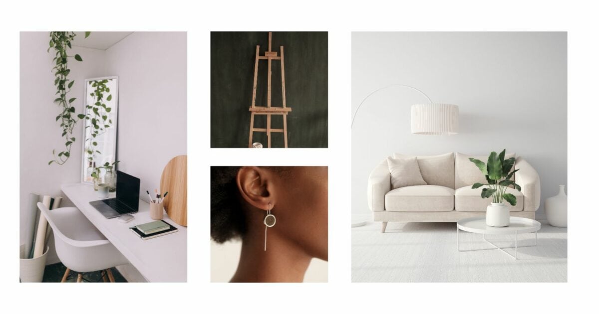 50 Creative Photography Ideas You Can Use For Inspiration A White Living Room With A Plant And A Chair, Perfect For Photography Ideas.