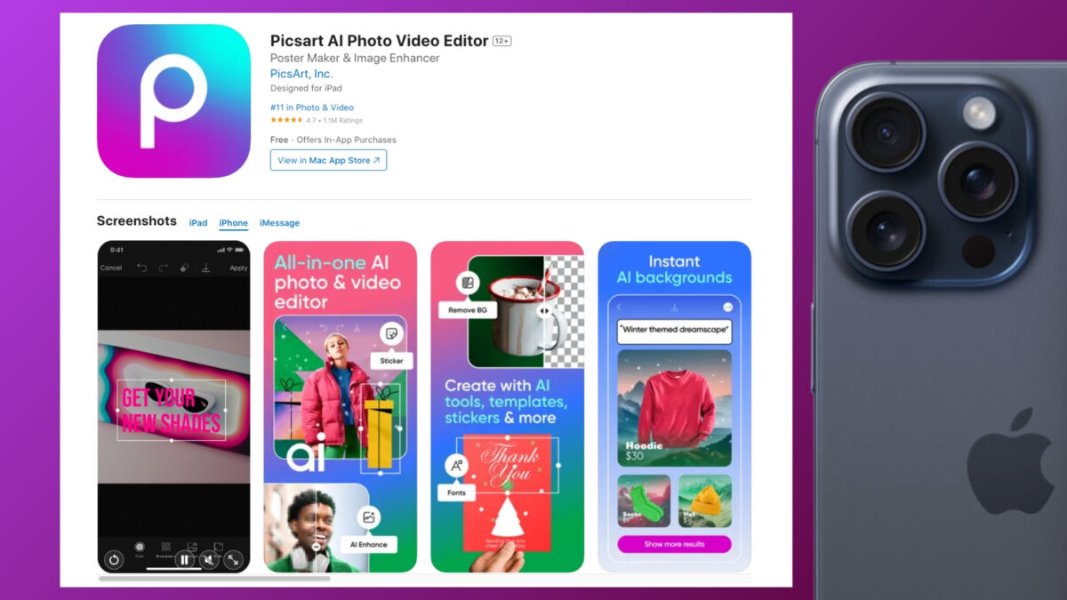 The Best Photo Editing Apps And Tools An Iphone 11 And An Iphone 11 Pro Are Shown On A Purple Background, Perfect For Testing The Capabilities Of The Best Photo Editing Apps.