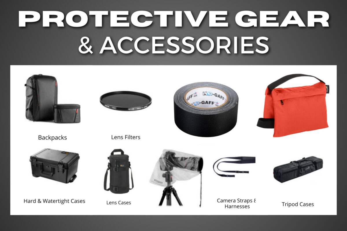 41 Types Of Photography Lighting Equipment You Should Know Protective Gear And Accessories.