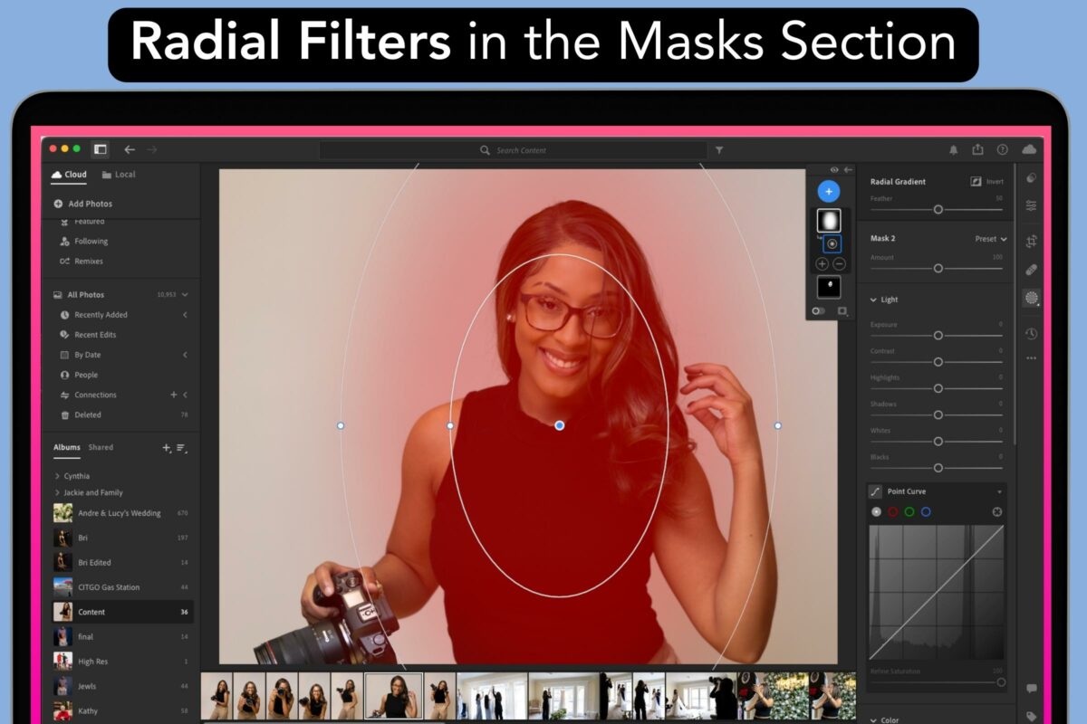 10 Excellent Lightroom Tools Every New Photographer Needs Radial Filters, One Of The Lightroom Tools, Can Be Found In The Mask Section.