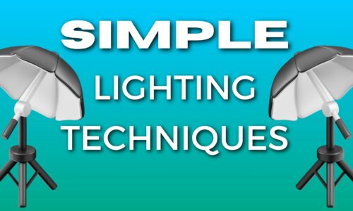 Simple Lighting Techniques.