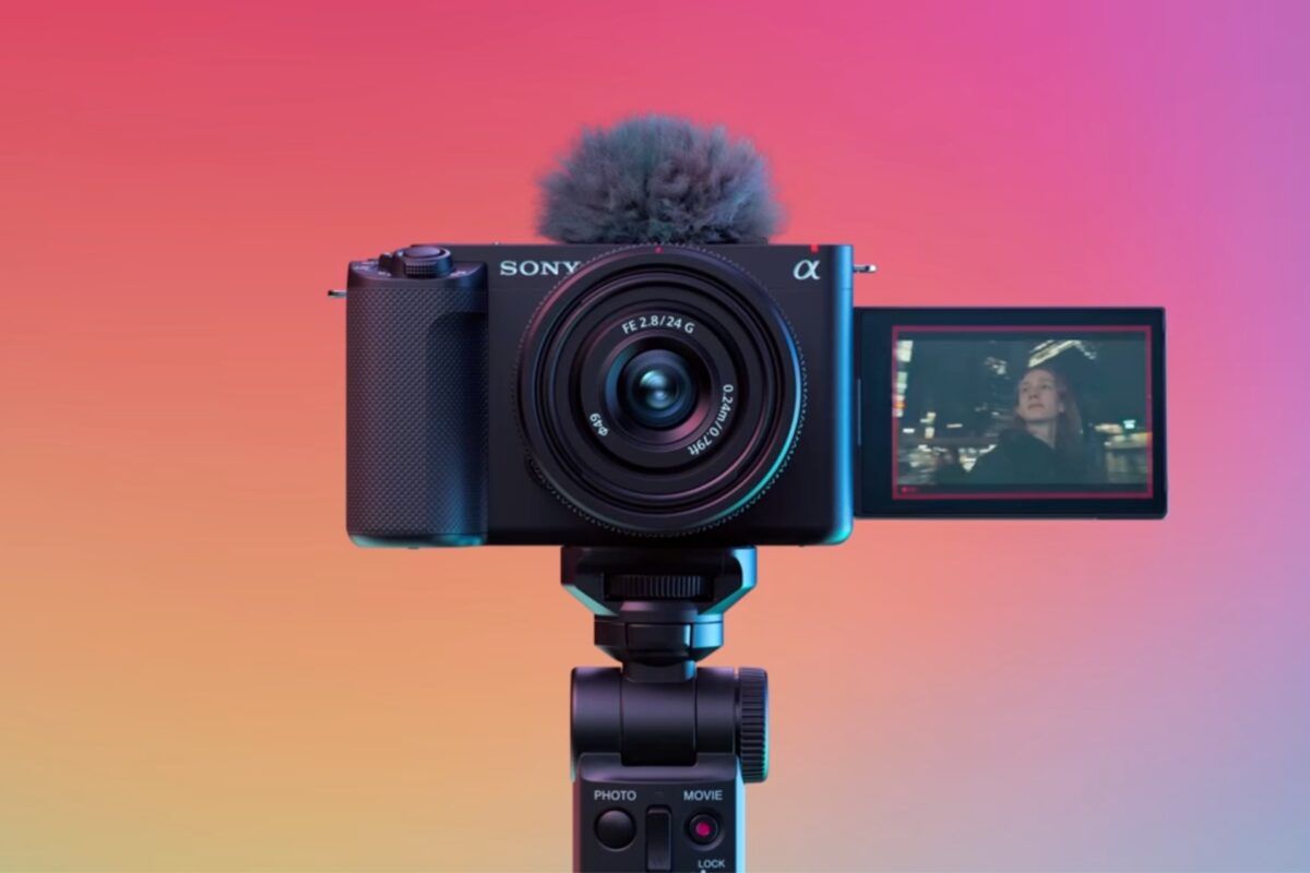 The Best Budget Friendly Cameras For Beginners A Budget-Friendly Sony A7Ii Camera With A Microphone Attached To It.
