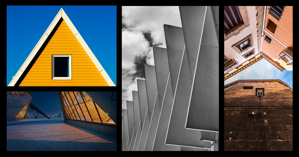 Photography For Beginners (How To Take Pictures Like A Pro) A Series Of Black And White Photos Capturing Architectural Beauty.