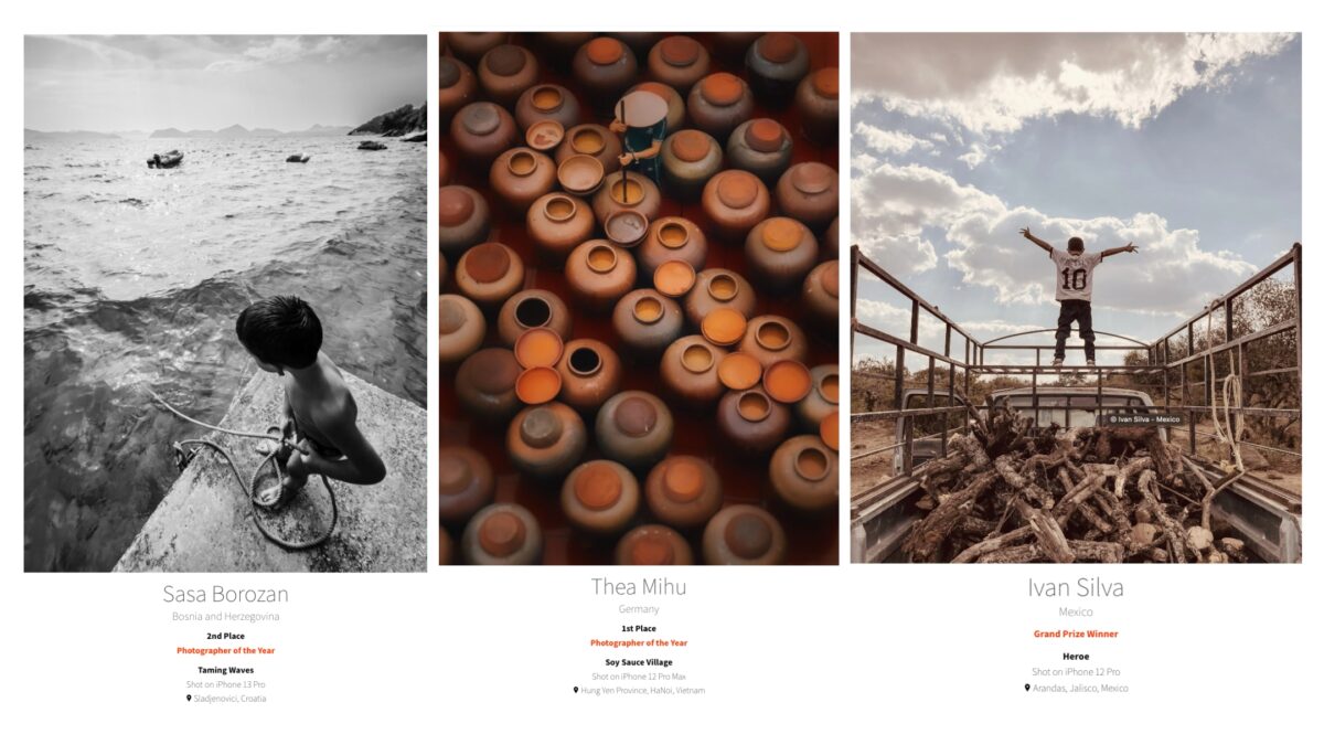 How To Take Professional-Looking Photos With Your Smartphone The Homepage Of A Photographer'S Website, Showcasing Stunning Photos Captured With Your Smartphone.