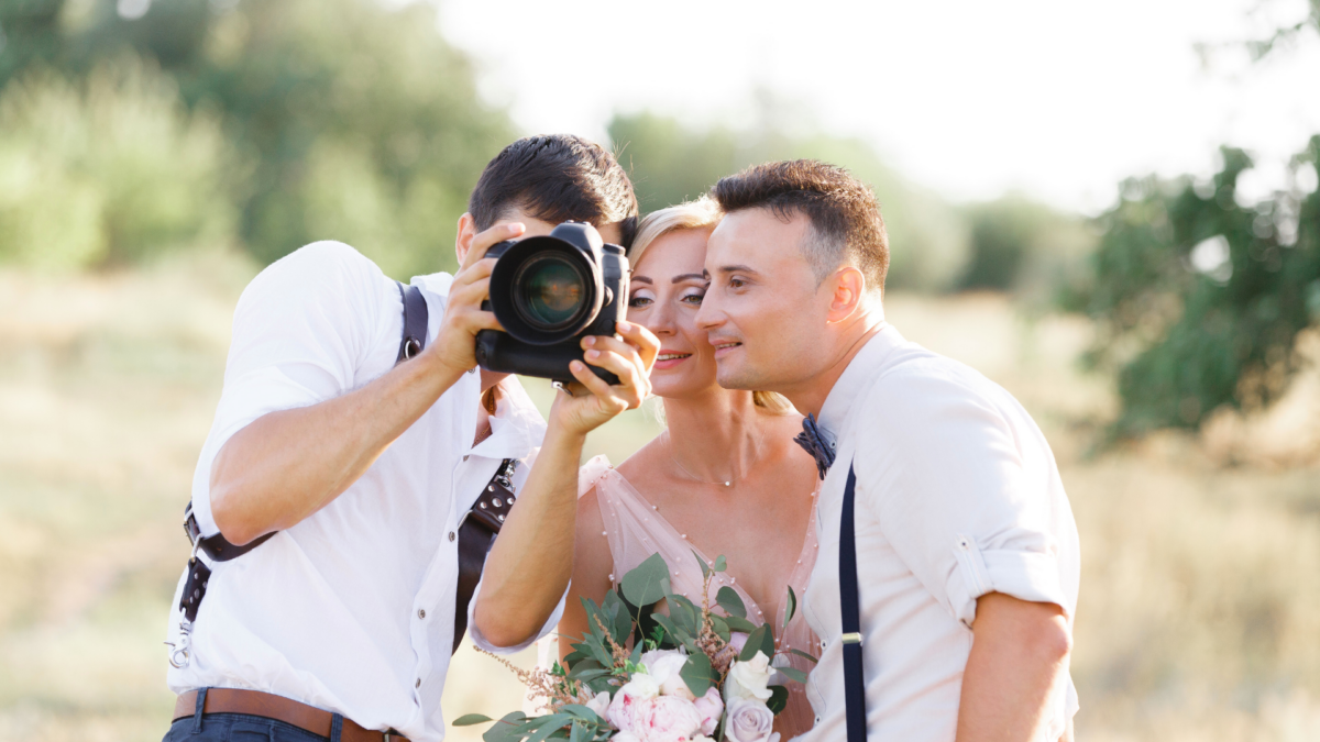Instantly Take Better Photos Like The Pros (No Fancy Gear Needed) Wedding Photographer With Clients
